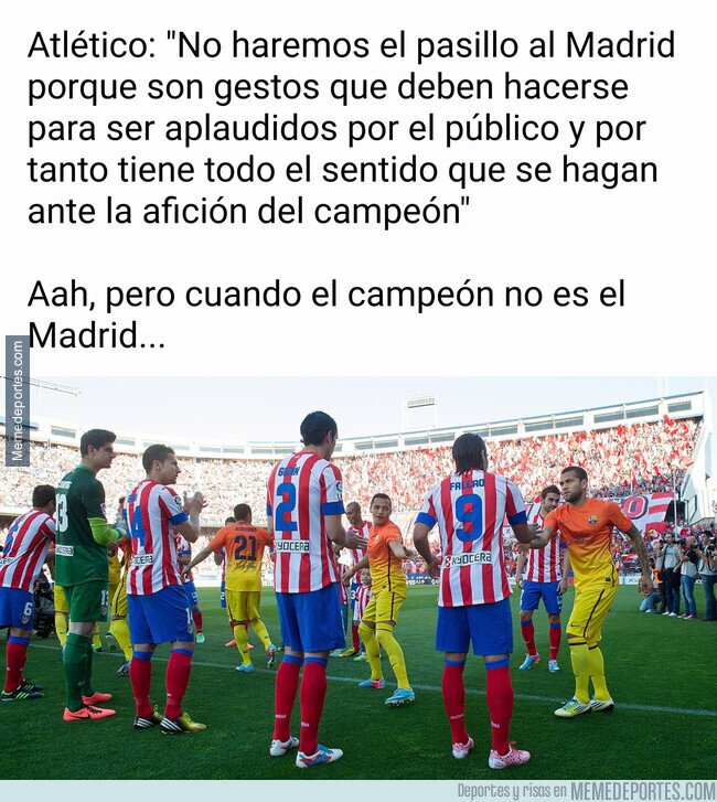 1161184 - En 2013 no tuvieron problema en hacer el pasillo en su campo
