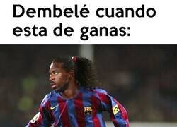 Enlace a La irregularidad de Dembélé
