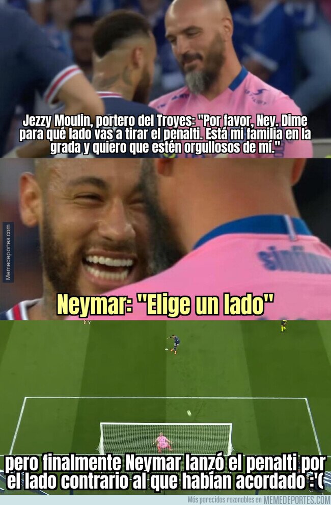 1161457 - El penalti de la discordia de Neymar y Moulin