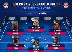 Enlace a El 11 que tendría el Salzburg si no hubiera vendido a sus estrellas