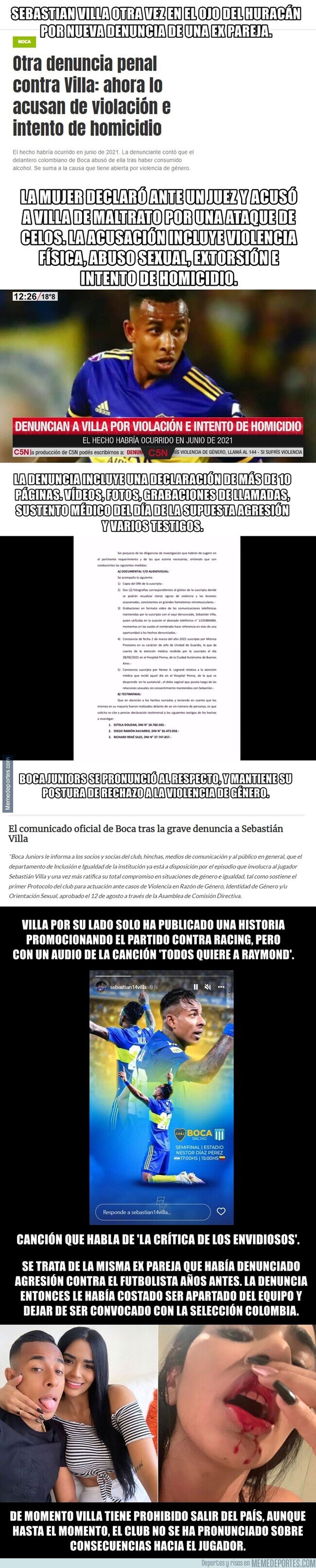 1161553 - Sebastian Villa vuelve a ser acusado de violencia de género