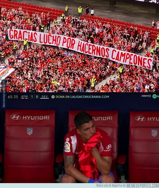 1161657 - Me entró algo en el ojo al ver la despedida de Suárez