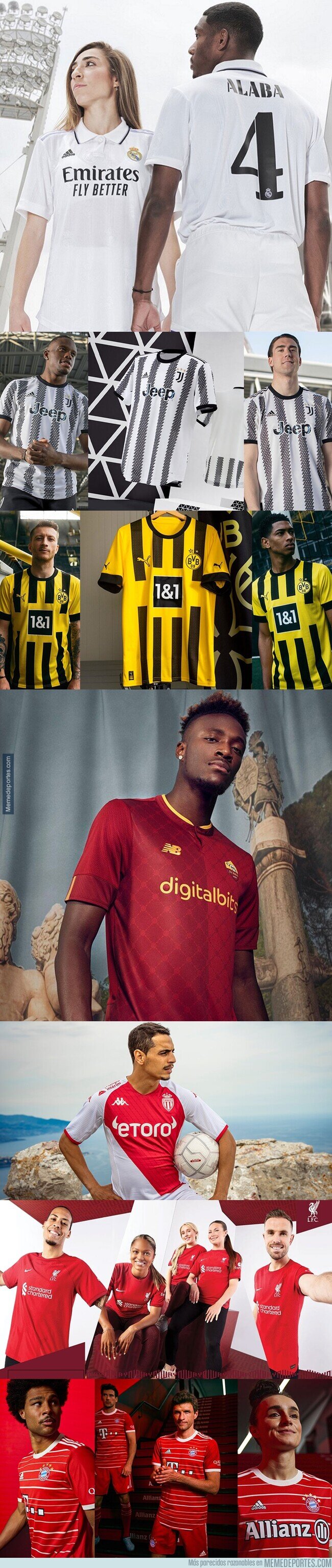 1161672 - Algunas camisetas confirmadas para la próxima temporada