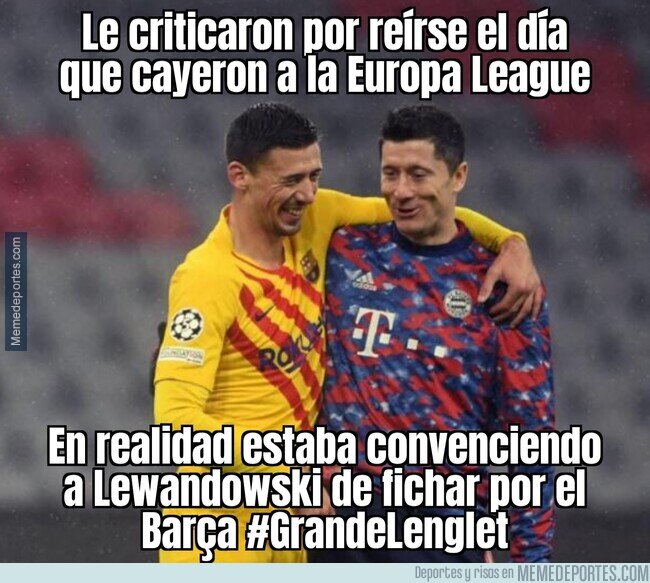 1161698 - Brutal aportación de Lenglet al club