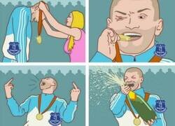 Enlace a La celebración del Everton