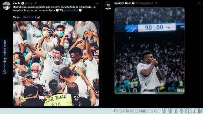 1161969 - Mientras Mbappé deja tirado al RM; Vini Jr y Rodrygo nos demuestran su pasión por el club. Dinero vs Corazón.