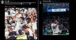 Enlace a Mientras Mbappé deja tirado al RM; Vini Jr y Rodrygo nos demuestran su pasión por el club. Dinero vs Corazón.