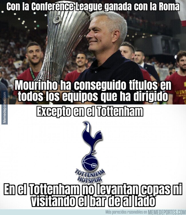 1162324 - Dónde es posible ganar títulos, Mourinho los ganó