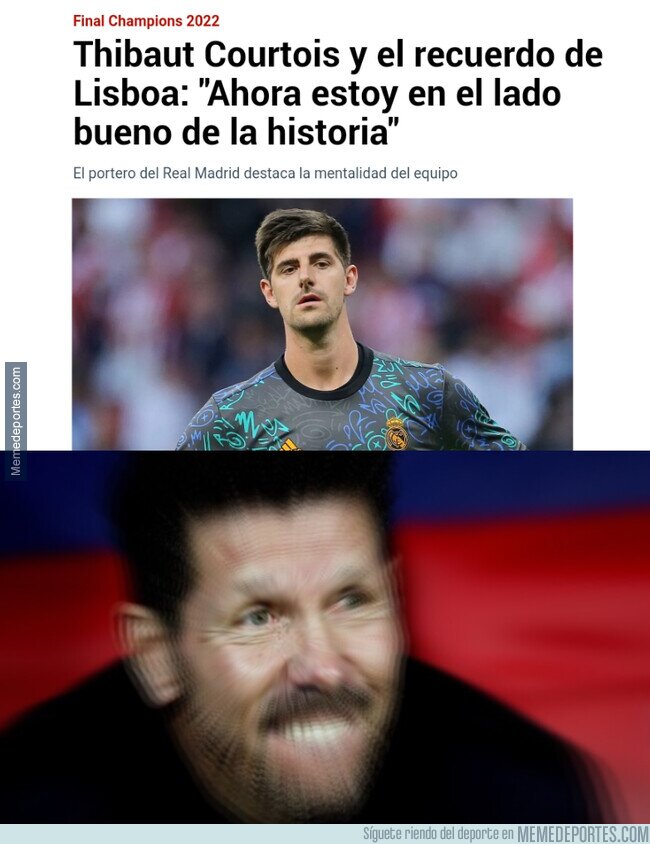 1162462 - Courtois recuerda su única final de Champions