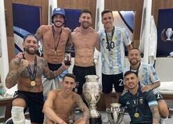 Enlace a Llevaron a Agüero a la Finalissima como pudieron