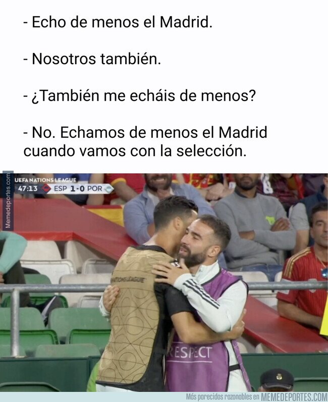 1162960 - El reencuentro entre Cristiano y Carvajal