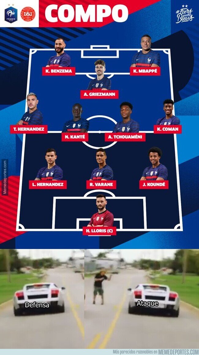 1163012 - El equipo que tiene Francia es único