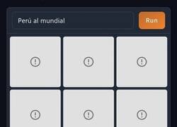Enlace a Que bajón con Perú