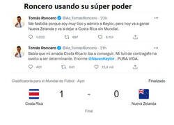 Enlace a Roncero y su súper poder