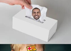 Enlace a Dani Alves, de usar y tirar
