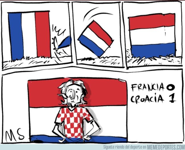 1163745 - Modric tumbó a Francia