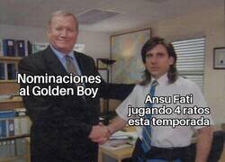 Enlace a Apenas jugó pero está nominado