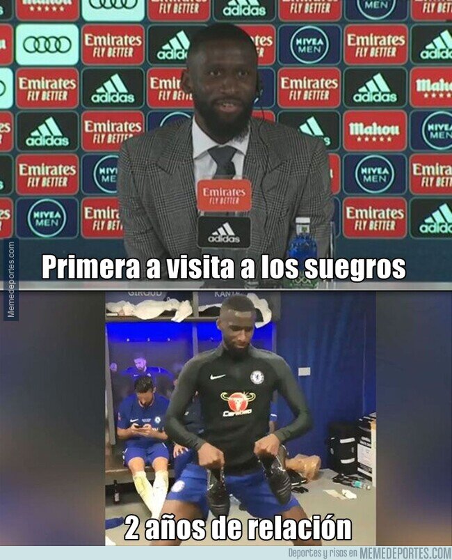 1164012 - Rudiger siempre rompe el hielo
