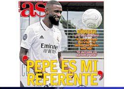 Enlace a Como Rudiger allá aprendido de su referente...