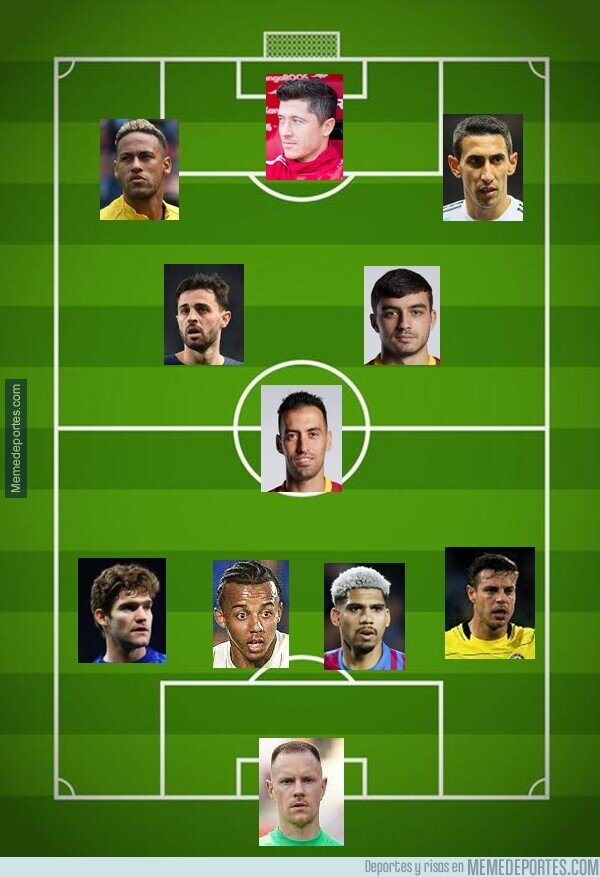 1164150 - El absurdo equipo del Barça si se confirmaran todos los rumores