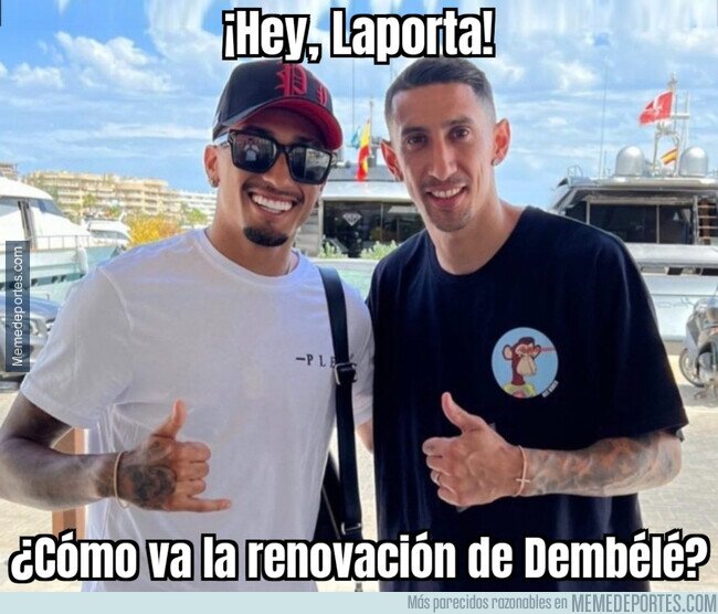 1164233 - Raphinha y Di María se juntan en Ibiza a la espera del Barça