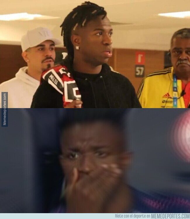 1164338 - El nuevo look de Vinicius impresionaría hasta al propio Vinicius