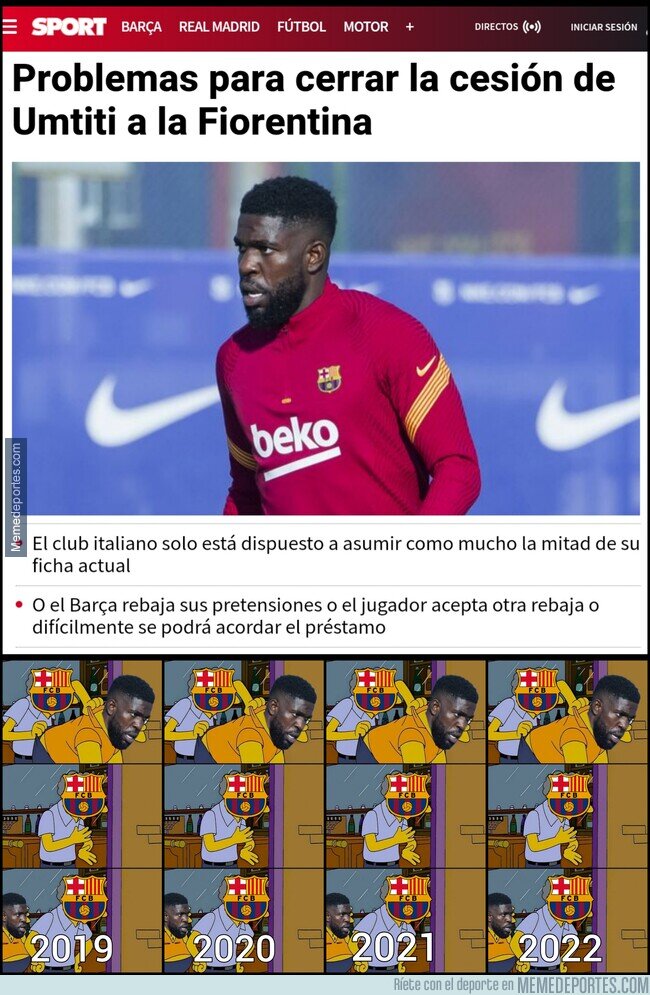 1164382 - Nada es más eterno que Umtiti en el Barça