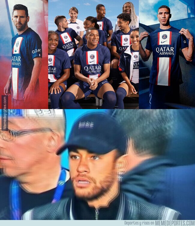 1164431 - El PSG presenta su nueva equipación... ¡sin Neymar!