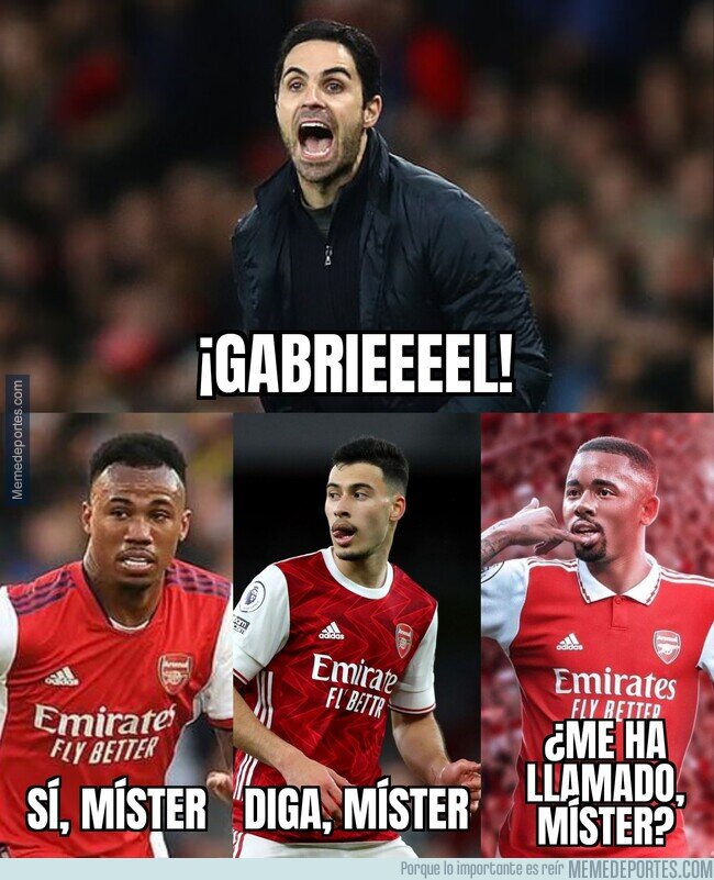 1164443 - Exceso de Gabrieles en el Arsenal la próxima temporada