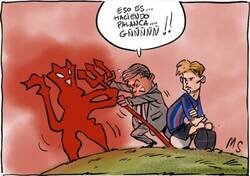 Enlace a Intentando sacar a Frenkie