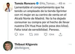 Enlace a El megazasca monumental de este usuario de Twitter a Tomás Roncero