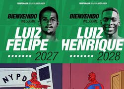 Enlace a El Betis se abona a los Luiz