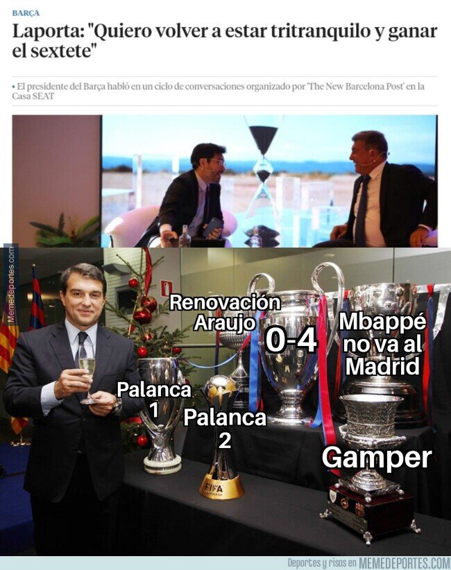 1164832 - El actual sextete de Laporta