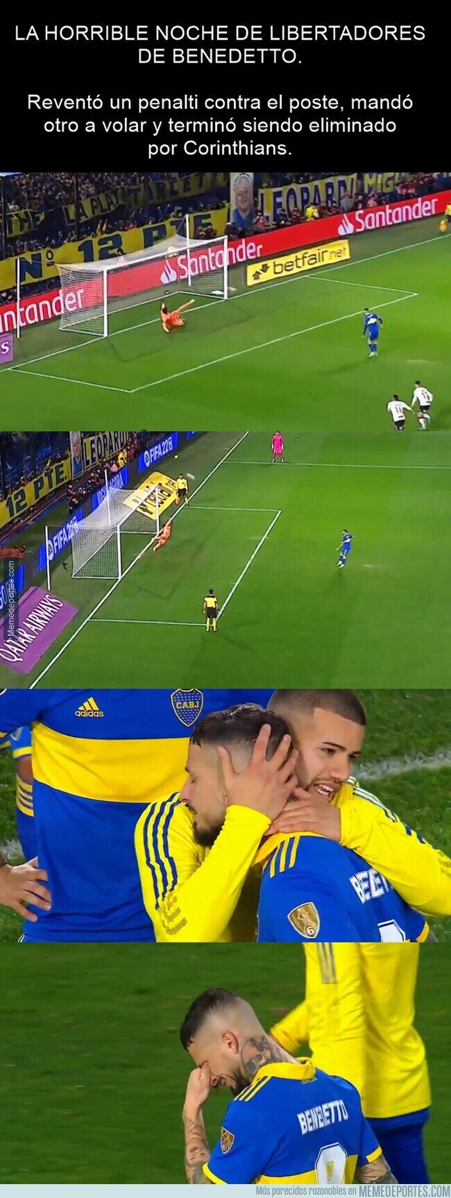 1164939 - Una actuación para olvidar la de Benedetto en la Libertadores