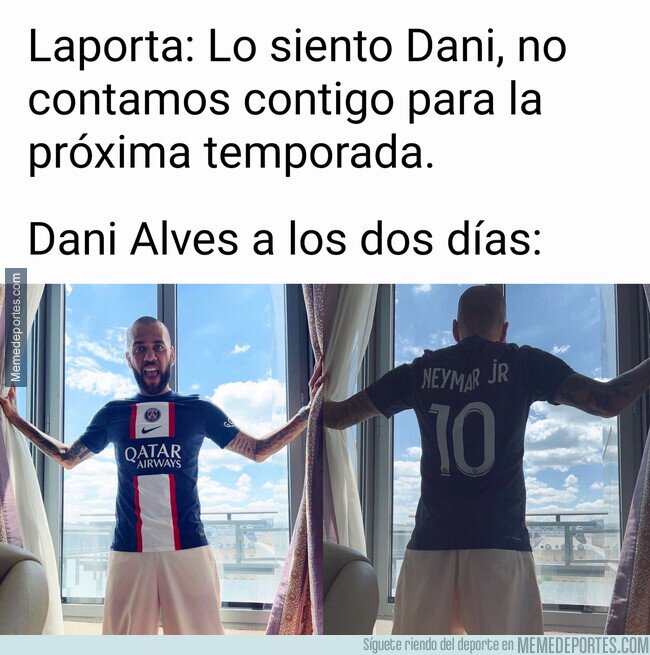 1164962 - Dani Alves no es de guardar luto