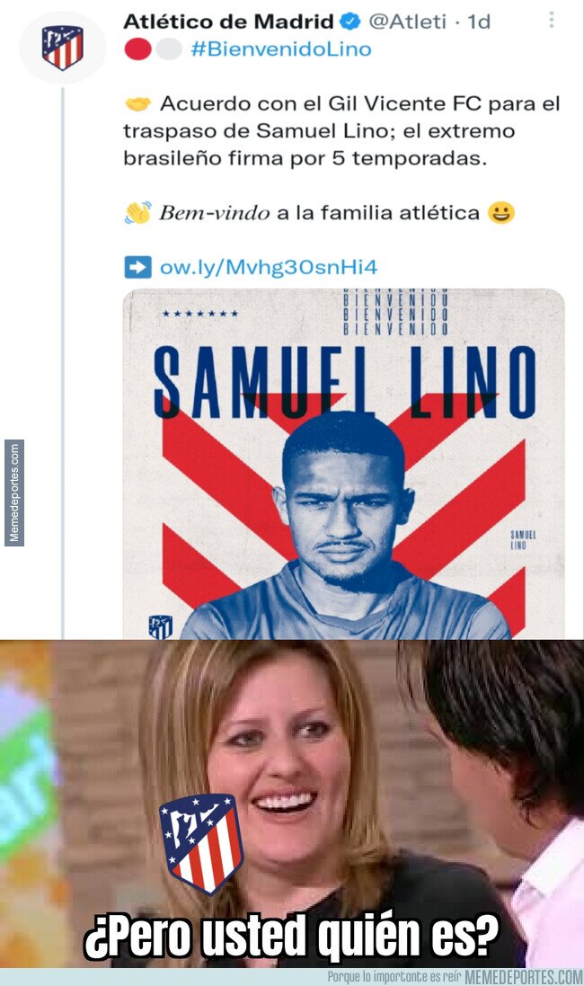 1165081 - Atléticos reaccionando a su nuevo fichaje