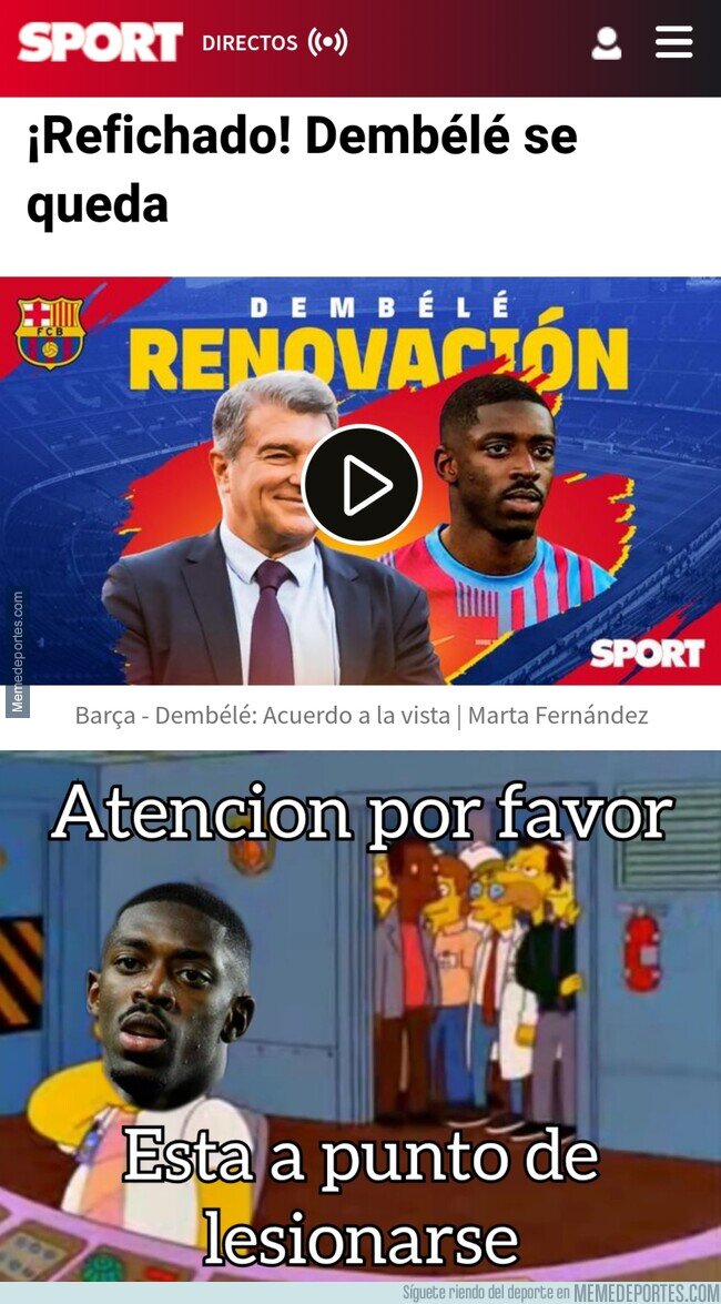 1165118 - Cuenta atrás para la lesion