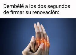 Enlace a Lesión de firma