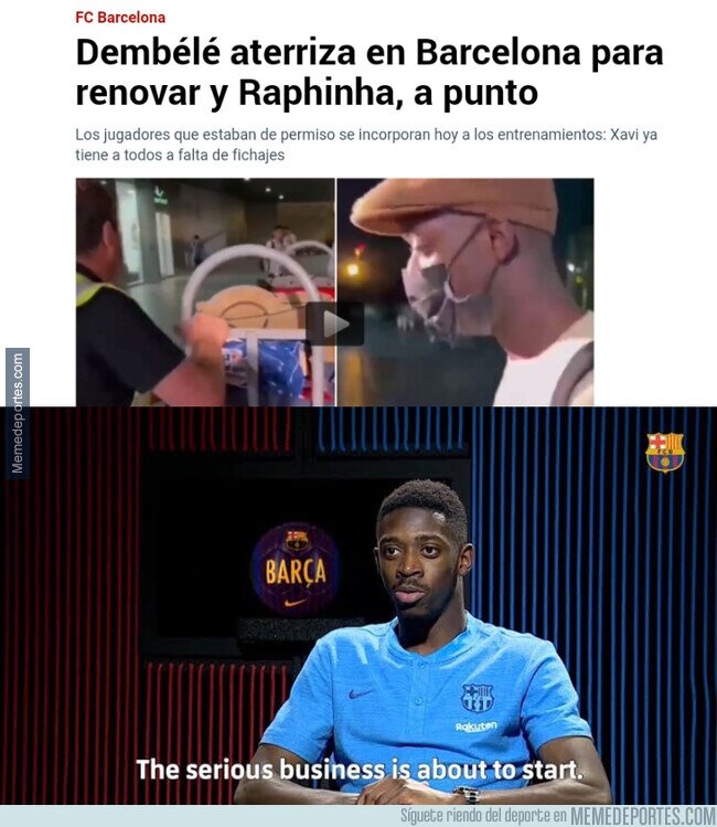 1165265 - El Dembo ya está en Barcelona