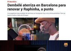 Enlace a El Dembo ya está en Barcelona