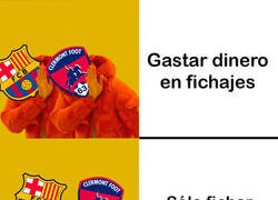 Enlace a El Clermont y el Barça, parecidos razonables.