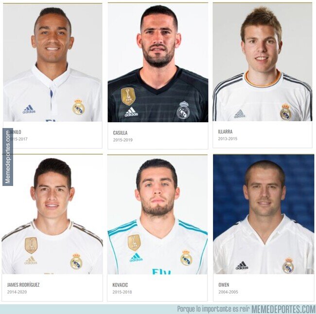 1165281 - Jugadores que están en la sección de leyendas del Madrid pues porque sí. Y te aguantas.