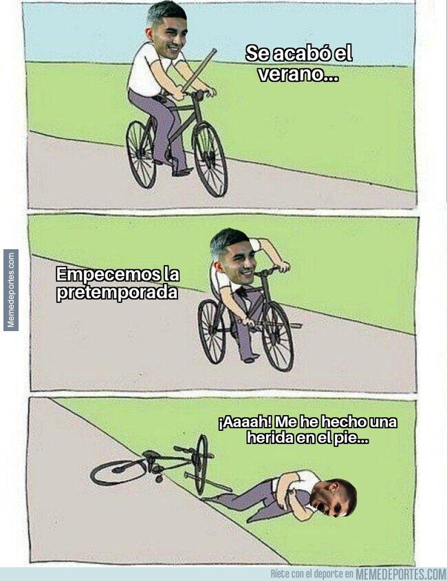 1165325 - Primer día y lesionado