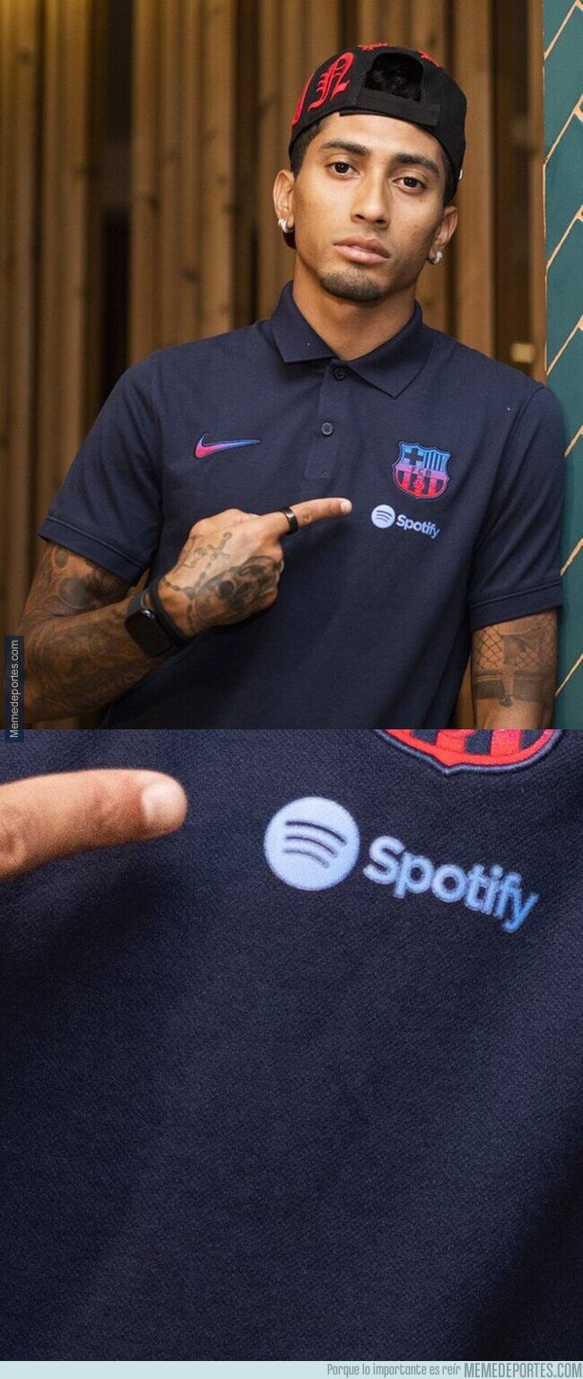 1165391 - Raphinha orgulloso de Spotify