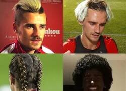 Enlace a Los peinados más bizarros de Antoine Griezmann