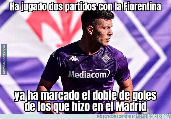 1165750 - Doblete para Jovic y ya lleva 6 tantos en la Fiore