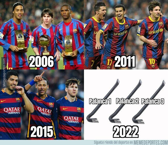 1165833 - ¿Qué tridente azulgrana fue mejor?