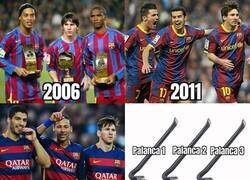 Enlace a ¿Qué tridente azulgrana fue mejor?