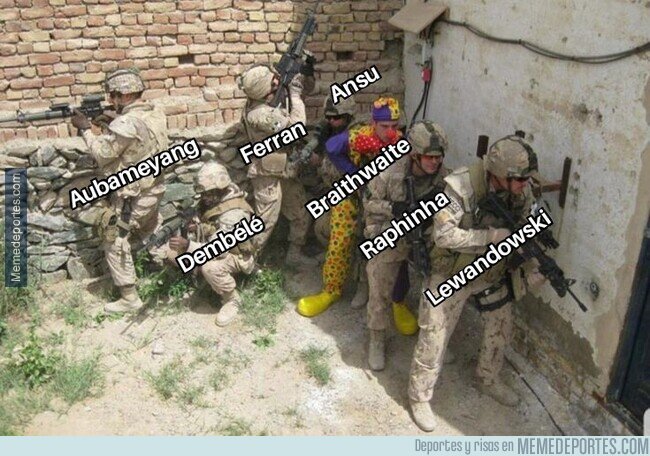 1165943 - La delantera del Barca el próximo año