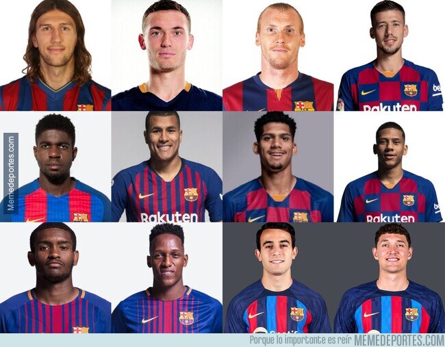 1166162 - Desde 2010, el Barça solo ha fichado a 12 centrales